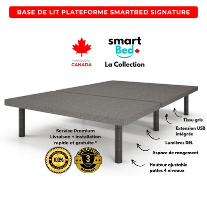 Base de cama de plataforma SmartBed Signature