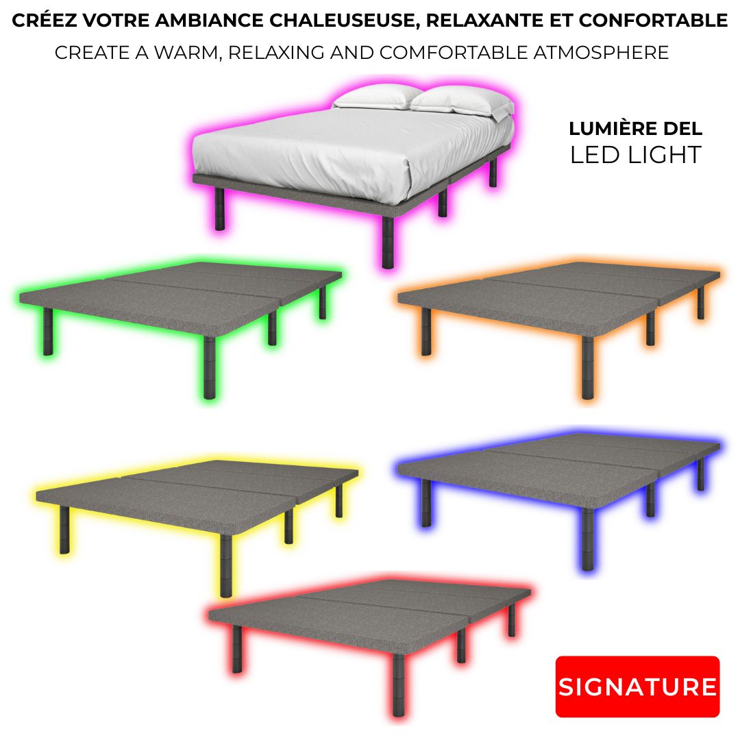 Base de cama de plataforma SmartBed Signature